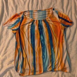 Worthington Beachy Colored Top Size 2x